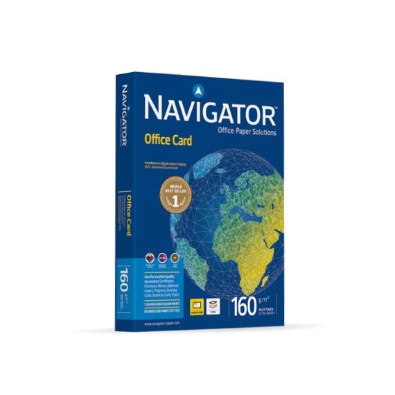 Navigator OFFICE CARD Druckerpapier A4 (210x297 mm) Matte 250 Blätter Weiß