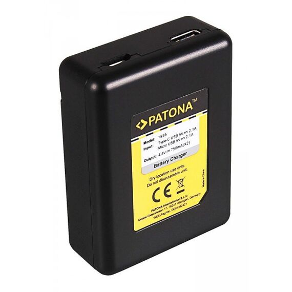 PATONA 01935 Akkuladegerät Batterie für Digitalkamera USB, 3 image