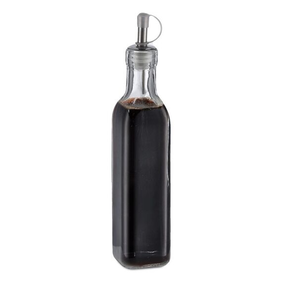 Zeller Present 19728 Öl-/Essig-Spender 0,27 l Flasche Glas, Kunststoff, Metall Transparent, 2 image
