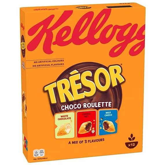 Kellogg Company Tresor Choco Roulette 375 g Schokolade Kissen