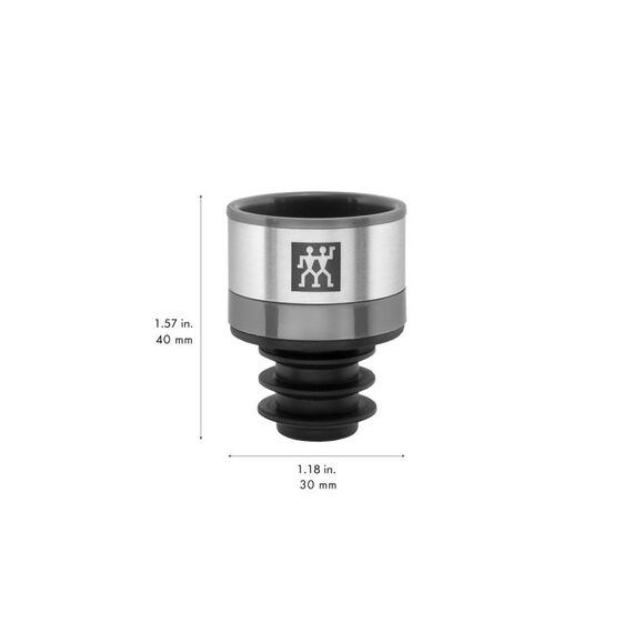 ZWILLING FRESH & SAVE Weinlagerungspumpe 3 cm Kunststoff, Silikon, Edelstahl, 8 image