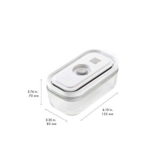ZWILLING FRESH & SAVE Rechteckig Box Grau, Transparent 3 Stück(e), 8 image