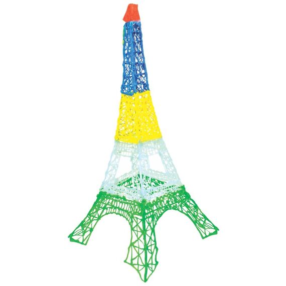 3Doodler Start Eco Plastic - Fire and Ice Mixed Bag 250 Kompostierbarer Kunststoff Orange, Türkis, Weiß, Gelb 1 g, 2 image