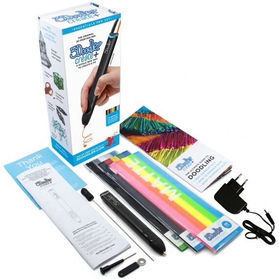 3Doodler CREATE FILAMENT PLA 5 COLORS PL-MIX2-250 Polyacticsäure (PLA) Blau, Grün, Rot, Violett, Gelb 2 g, 2 image