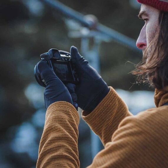Vallerret Photography Gloves Power Stretch Pro Liner Handschuhe Schwarz XXL Unisex, 4 image