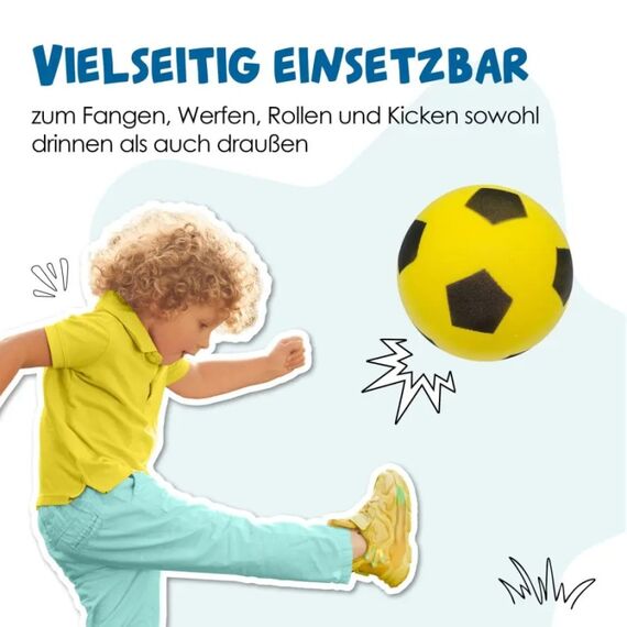 alldoro Schaumstoffball gelb, 4 image