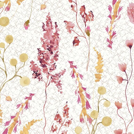Paper + Design Servietten - Herbstblütenmuster