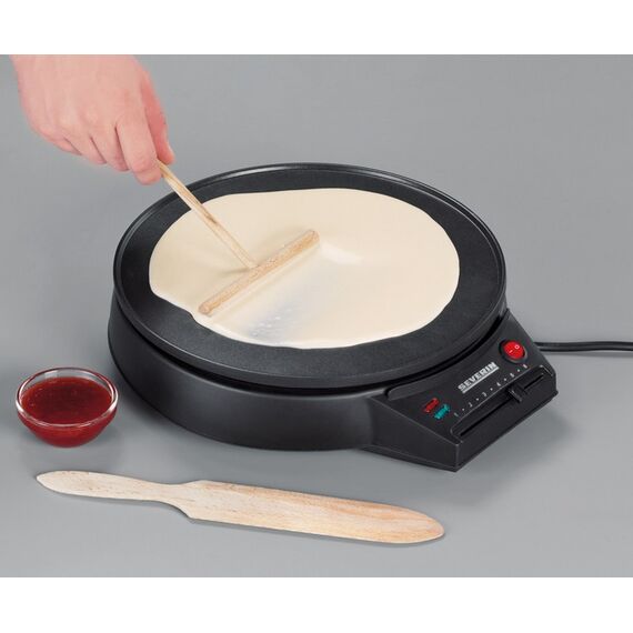 Severin CM 2198 Crêpes-Maschine 1 Crepe(s) 1000 W Schwarz