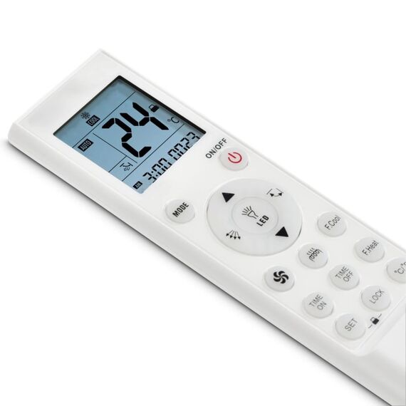 Hama 00221040 Fernbedienung IR Wireless Klimaanlage Drucktasten, 4 image