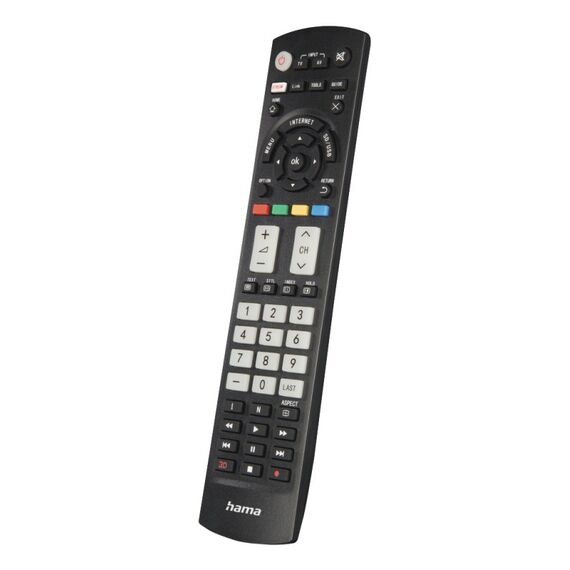 Hama 00221064 Fernbedienung IR Wireless TV Drucktasten