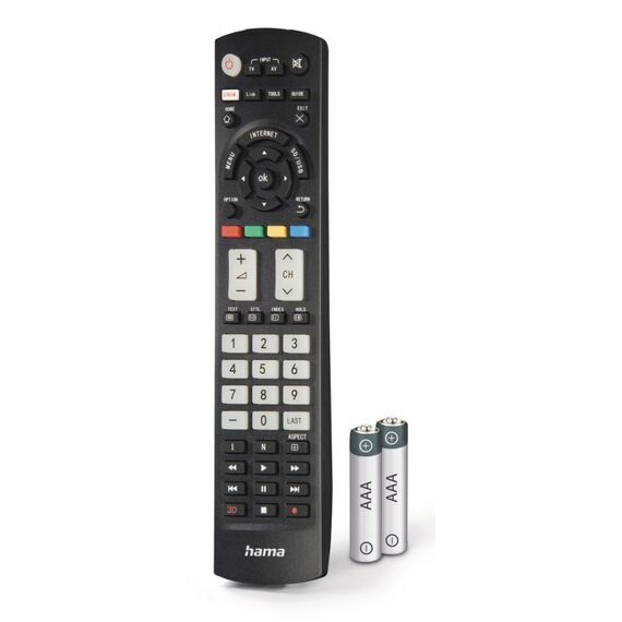 Hama 00221064 Fernbedienung IR Wireless TV Drucktasten, 3 image