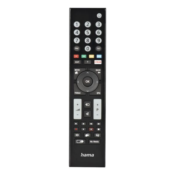 Hama 00221065 Fernbedienung IR Wireless TV Drucktasten, 2 image