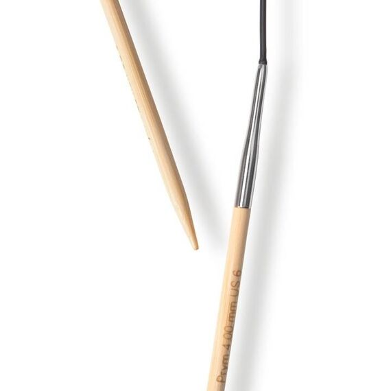 Prym Rundstricknadel 1530, Bambus, 40cm, 4,0mm, 3 image