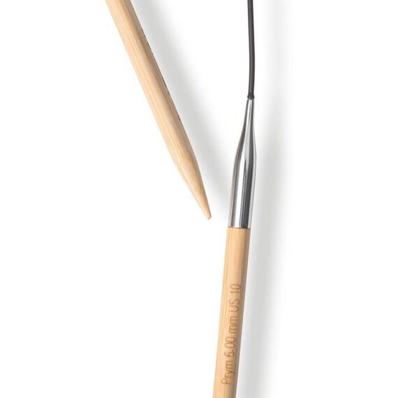Prym Rundstricknadel 1530, Bambus, 40cm, 6,0mm, 3 image