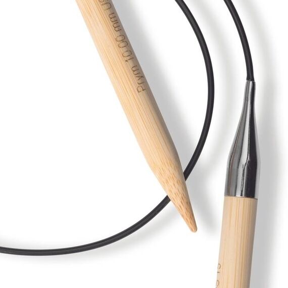 Prym Rundstricknadel 1530, Bambus, 80cm, 10,0mm, 3 image