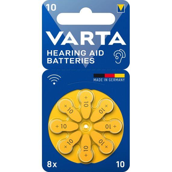 Varta 4043752393729 Haushaltsbatterie Einwegbatterie 10 Zink-Luft