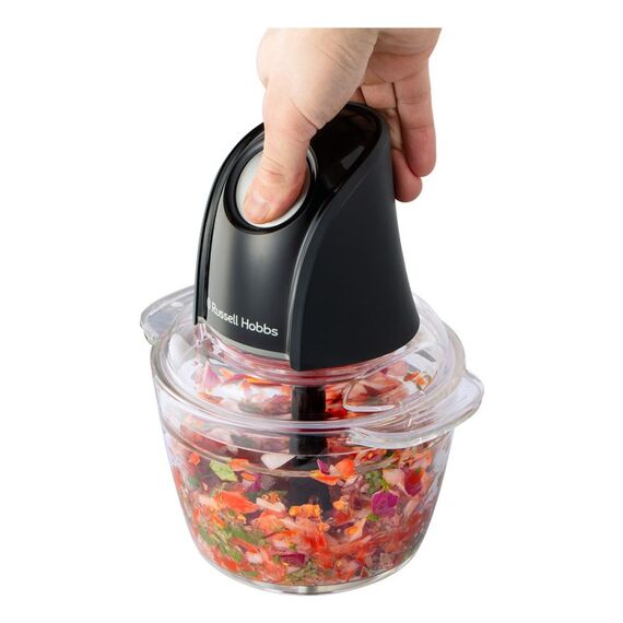 Russell Hobbs 27131-56 Elektrischer Essenszerkleinerer 0,5 l 200 W Anthrazit, Transparent, Farbe: Anthrazit, Transparent, 3 image