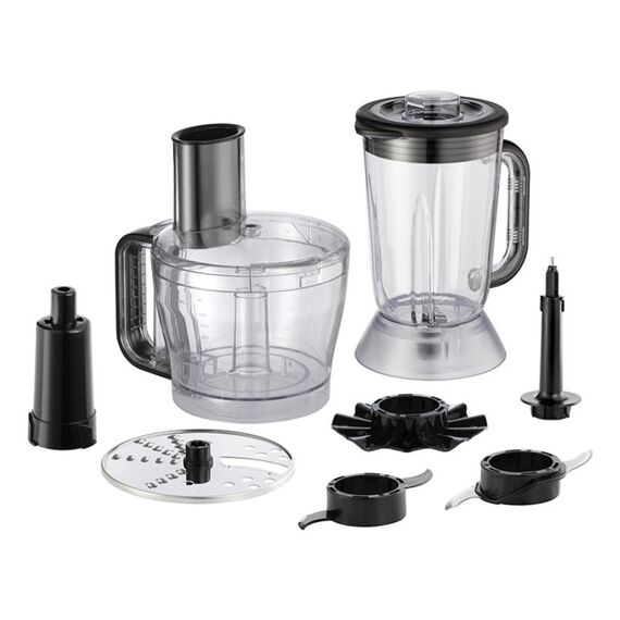 Russell Hobbs 27110-56 Küchenmaschine 600 W 2,3 l Schwarz, Rot, Transparent, 3 image