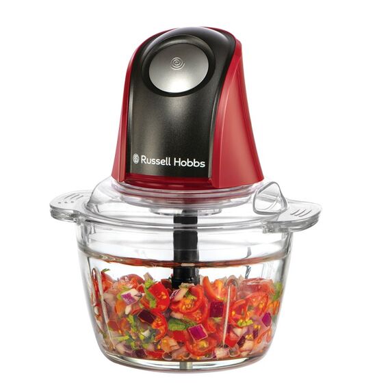 Russell Hobbs 27130-56 Elektrischer Essenszerkleinerer 0,5 l 200 W Schwarz, Rot, Transparent, Farbe: Schwarz, Rot, Transparent, 5 image