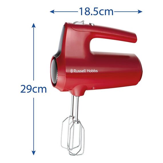 Russell Hobbs 27150-56 Rührgerät Handmixer 185 W Grau, Rot, 7 image