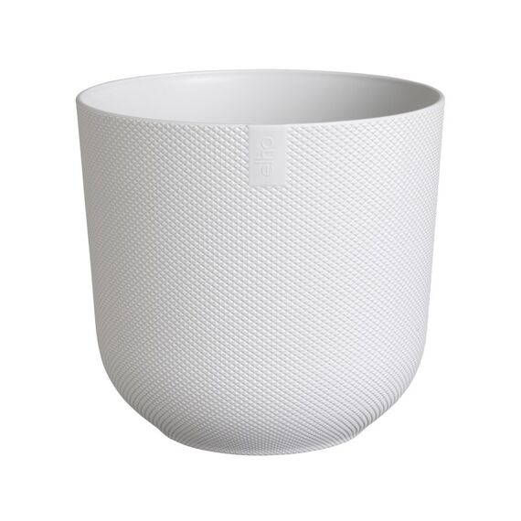 elho 8711904528157 Blumentopf Weiß Kunststoff, Farbe: Weiß