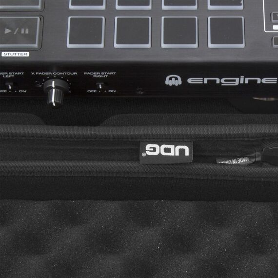 UDG GEAR U8310BL Audiogeräte-Koffer/Tasche DJ-Controller Hard-Case Ethylen-Vinylacetat-Schaum (EVA), Fleece Schwarz, 7 image