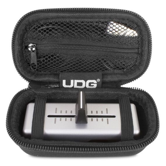 UDG GEAR U8471BL Audiogeräte-Koffer/Tasche Hard-Case Ethylen-Vinylacetat-Schaum (EVA), Fleece, Netz, Nylon Schwarz