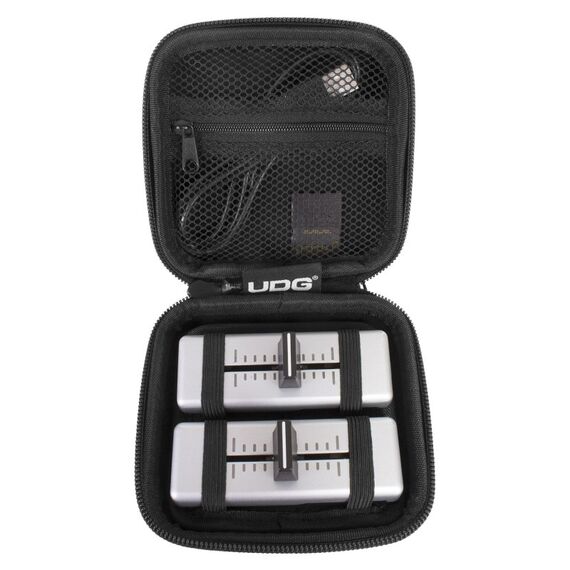 UDG GEAR U8472BL Audiogeräte-Koffer/Tasche Hard-Case Ethylen-Vinylacetat-Schaum (EVA), Fleece, Netz, Nylon Schwarz