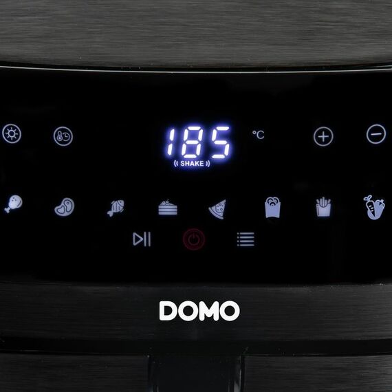 Domo DO543FR Fritteuse Einzelbild 8 l Eigenständig 1800 W Heißluftfritteuse Schwarz, 8 image