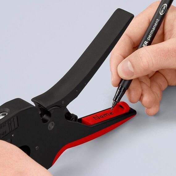 Knipex 12 72 190 Abisolierzange Schwarz, Rot, 8 image