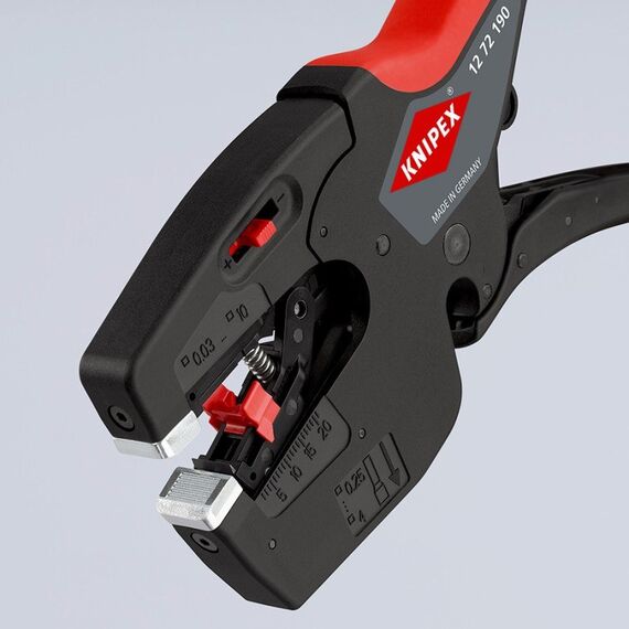 Knipex 12 72 190 Abisolierzange Schwarz, Rot, 9 image