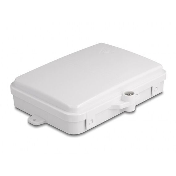 DeLOCK LWL Verteilerbox für Innen- und Außenbereich IP65 wasserfest abschließbar 6 Port weiß