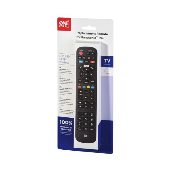 One For All TV Replacement Remotes URC4914 Fernbedienung IR Wireless Drucktasten, 3 image