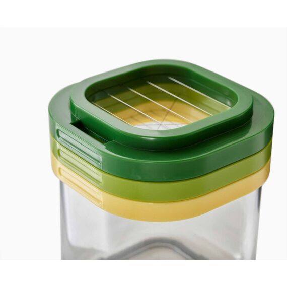 Joseph Joseph Multi-Prep Schneidemaschine Manuell Mehrfarbig, Transparent Kunststoff, 3 image
