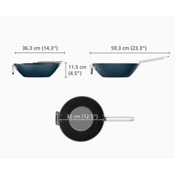 Joseph Joseph Space Wok-/Bratpfanne Rund, 4 image
