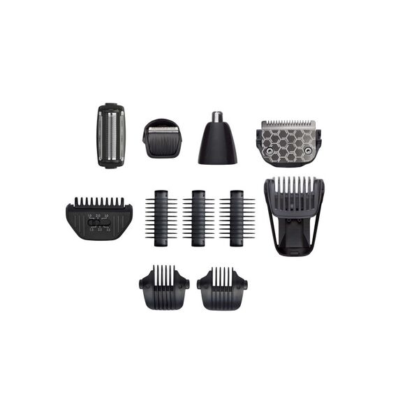 BaByliss 11-in-1 Carbon Titanium Schwarz, Gold Nickel-Metallhydrid (NiMH), 3 image