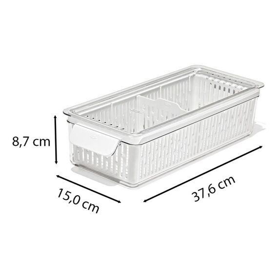 OXO 11387500 Lebensmittelaufbewahrungsbehälter Rechteckig Container Transparent 1 Stück(e), 2 image