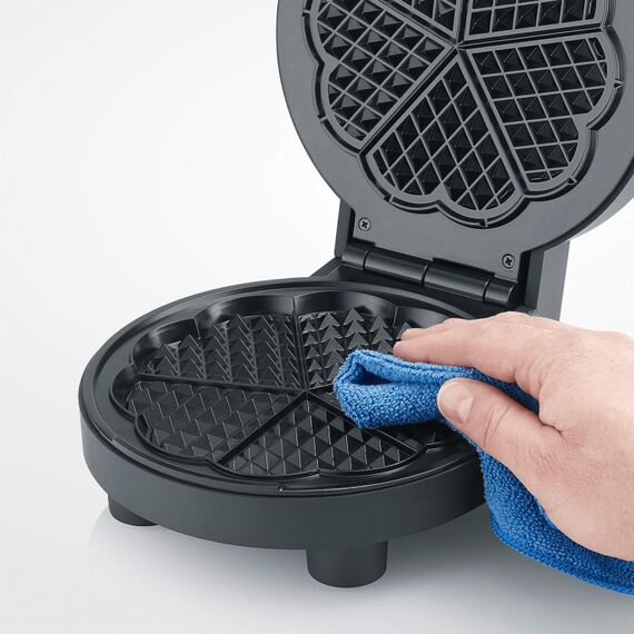 Severin WA 2116 1 Waffel(n) 1000 W Schwarz, 5 image