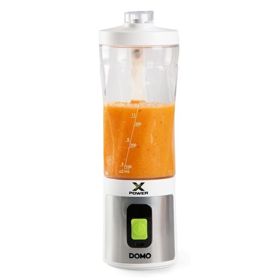 Domo DO752BL Mixer 0,6 l Tischplatten-Mixer 120 W Edelstahl, Weiß, 14 image