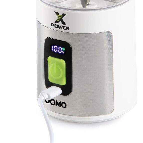 Domo DO752BL Mixer 0,6 l Tischplatten-Mixer 120 W Edelstahl, Weiß, 21 image