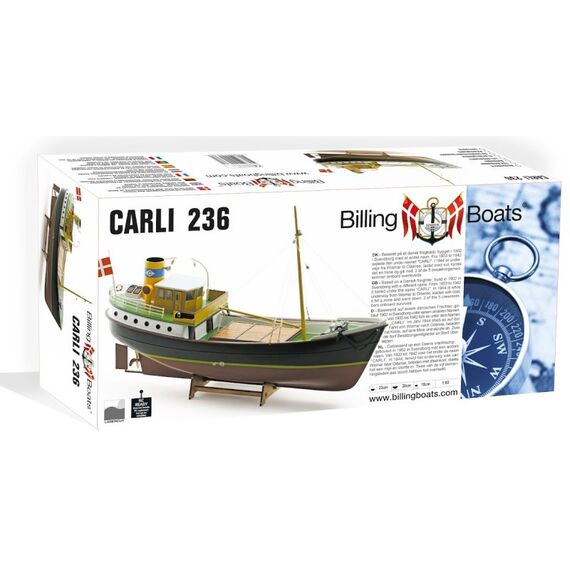 Billing Boats BB236 Carli Frachtschiff-Modell Montagesatz 1:60, 8 image