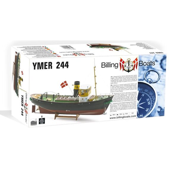 Billing Boats BB244 Ymer Frachtschiff-Modell Montagesatz 1:60, 9 image