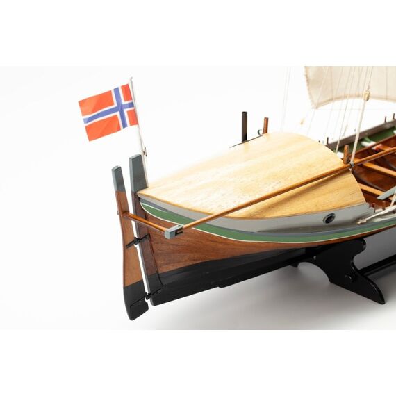 Billing Boats BB416 Nordlandsbaaden Sailing boat model Montagesatz 1:20, 11 image