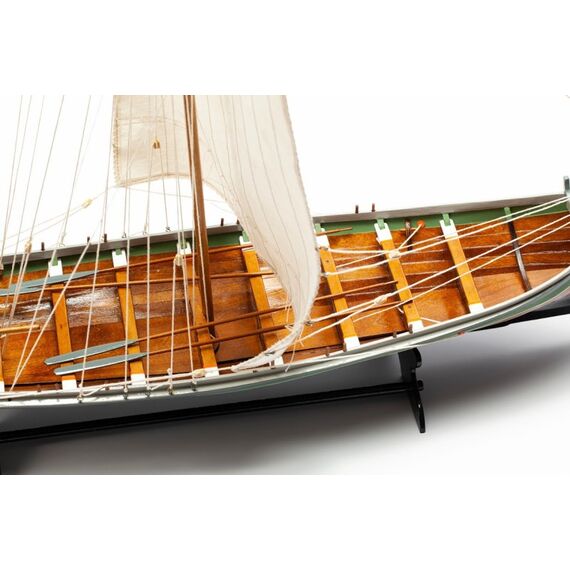 Billing Boats BB416 Nordlandsbaaden Sailing boat model Montagesatz 1:20, 16 image