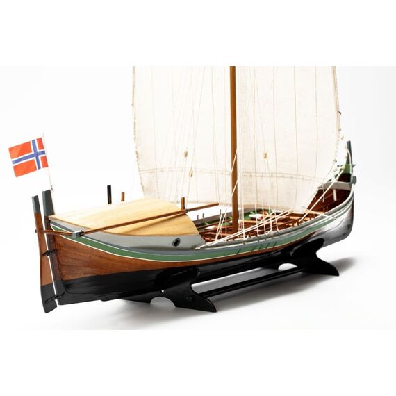Billing Boats BB416 Nordlandsbaaden Sailing boat model Montagesatz 1:20, 17 image