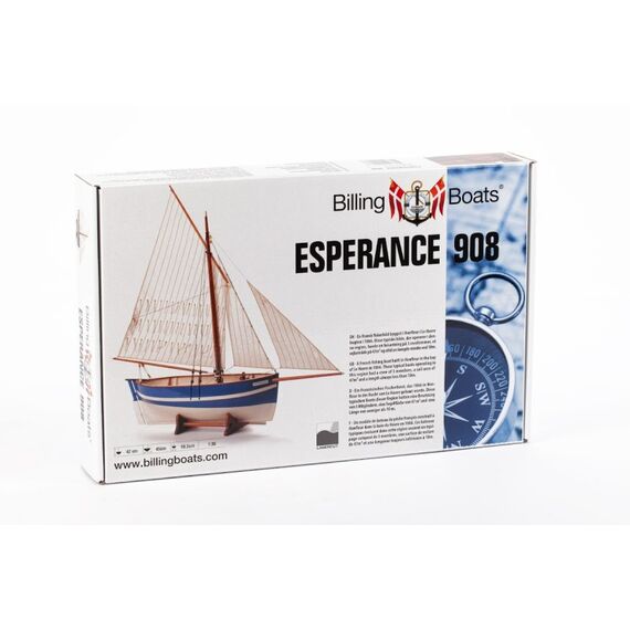 Billing Boats BB908 Esperance Sailing boat model Montagesatz 1:30, 13 image