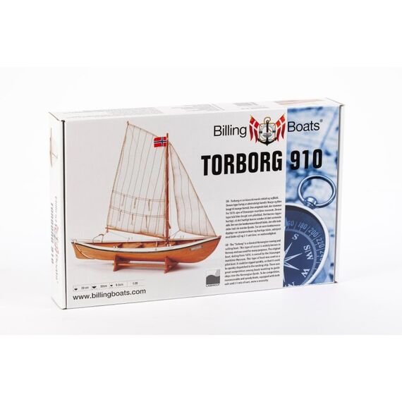 Billing Boats BB910 Torborg Sailing boat model Montagesatz 1:20, 9 image