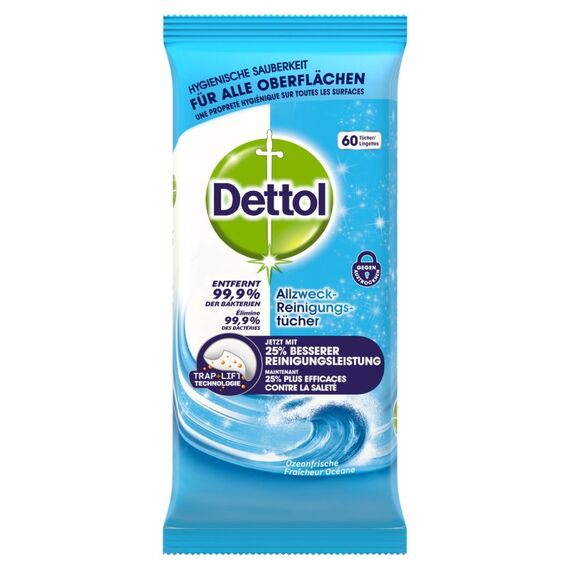 Dettol 3059327 Desinfektionstuch 60 Stück(e)