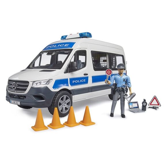 BRUDER MB Sprinter Polizei Einsatzfahrzeug mit Light & Sound Modul, 2 image