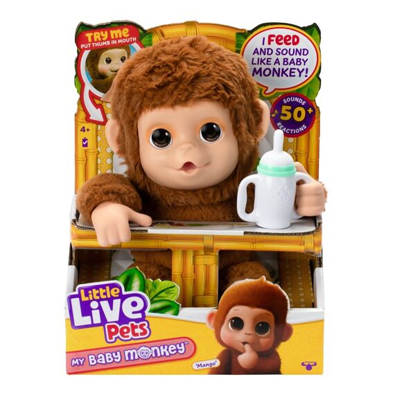 Moose Toys My Baby Monkey Mango, 4 image